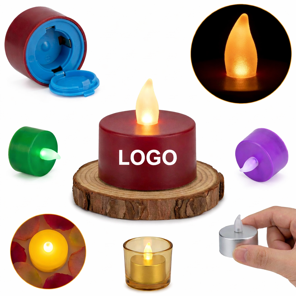 Vibrant Flameless Electronic Tea Light Candle