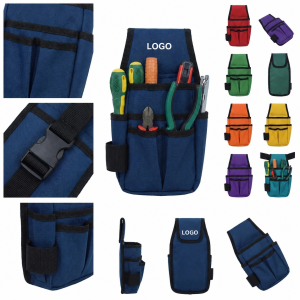 Multi-Slot Heavy Duty Utility Pouch with Quick-Snap Fastening