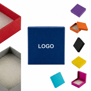 Premium Matte Square Jewelry Gift Box with Protective Lining